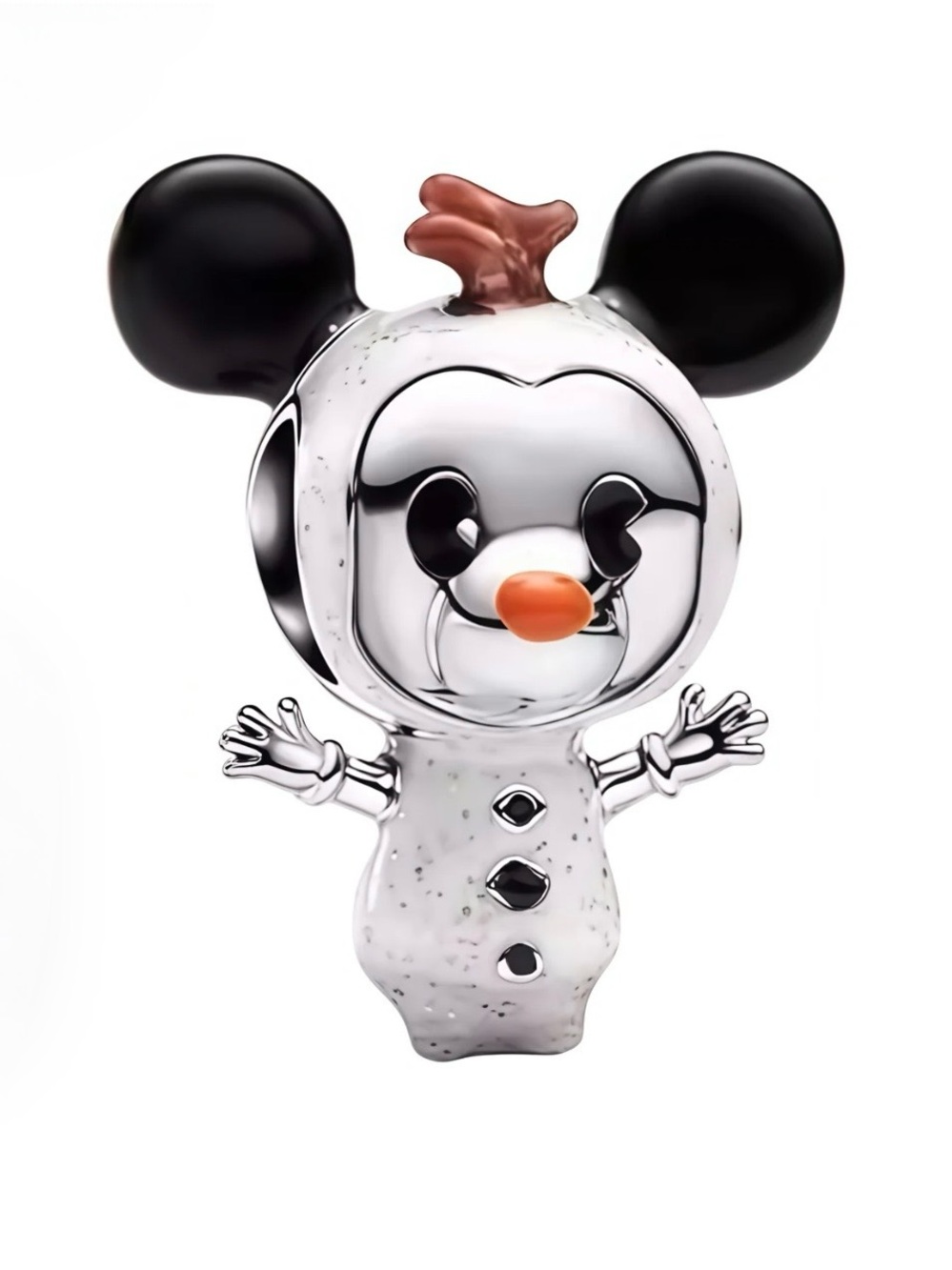 New Disney Mickey Meets Olaf Charm